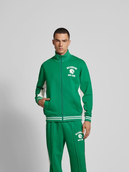 Billionaire Boys Club Sweatjack met opstaande kraag Groen - 4