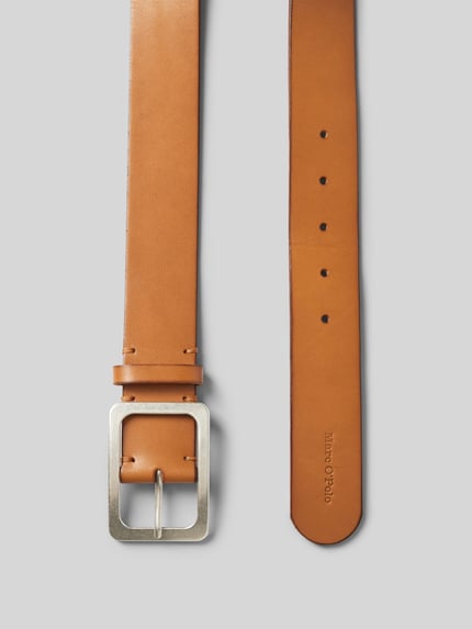 Marc O'Polo Ledergürtel mit Dornschließe Modell 'ERICA' Cognac 3
