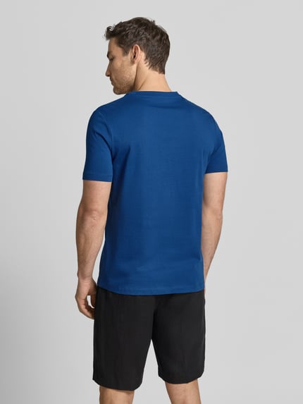 s.Oliver RED LABEL Regular Fit T-Shirt aus reiner Baumwolle  Royal 5