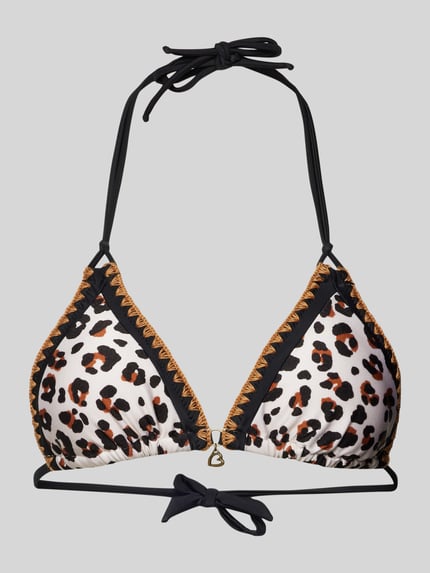 Bikini-Oberteil mit Neckholder Modell 'BLUCO' Shop The Look MANNEQUINE