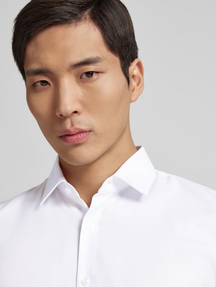 OLYMP No. Six Super Slim Fit Businesshemd mit Kentkragen Weiss 3