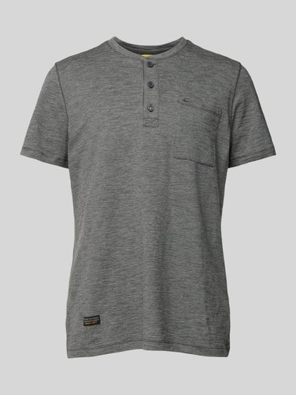 camel active T-shirt z kieszenią na piersi Średnioszary 2