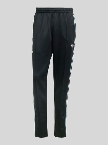 adidas Originals Regular Fit Trainingshose Belgien aus Baumwoll-Mix Black 2