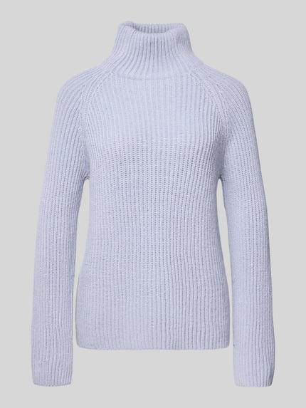 DRYKORN Strickpullover mit Stehkragen Modell 'ARWEN' Hellblau 2