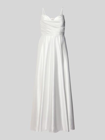 Laona Abendkleid mit Schnürverschluss Weiss 2
