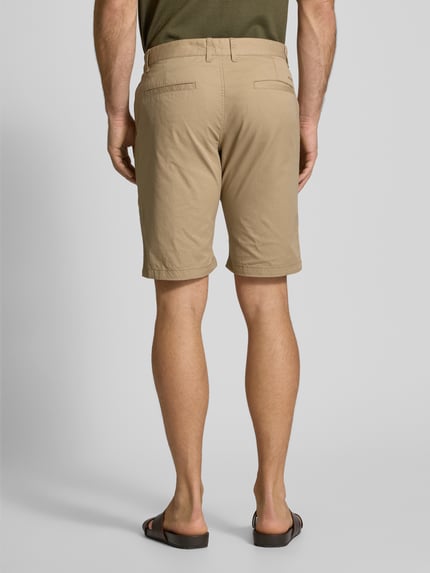 MCNEAL Slim Fit Bermudas mit Eingrifftaschen Beige 5