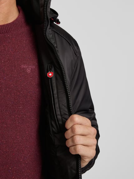 Wellensteyn Regular Fit Jacke im Bomber-Look Modell 'CICERO WINTER' Black 7
