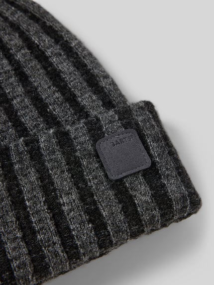 Barts Beanie mit Woll-Anteil Modell 'Selfoss' BLACK 2