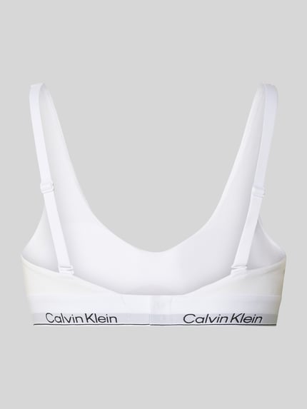 Calvin Klein Underwear Bralette met logostitching Wit - 3