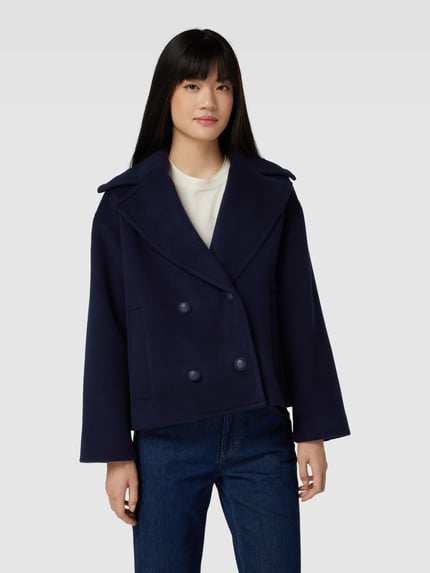 Weekend Max Mara Jack met reverskraag Marineblauw - 4