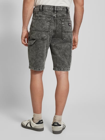 Dickies Jeansshorts mit Eingrifftaschen Modell 'GARYVILLE' Hellgrau 5