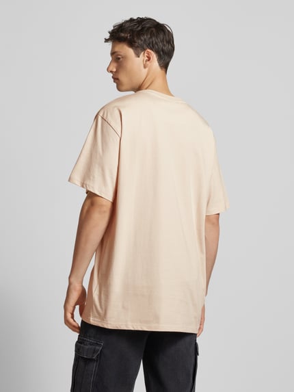 Karl Kani T-shirt z nadrukiem z logo Beżowy 5