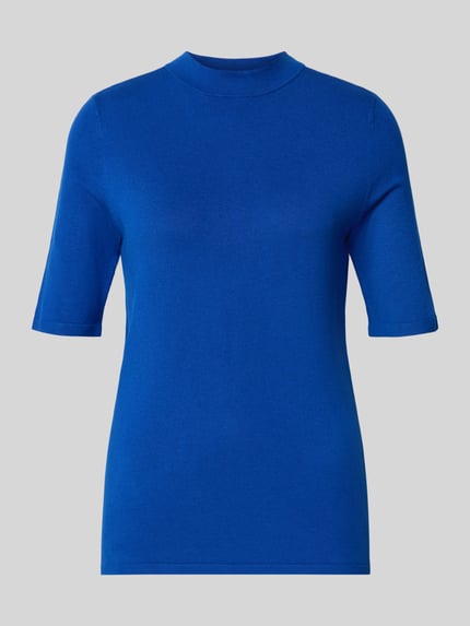 Betty Barclay Strickshirt mit Stehkragen Royal 2