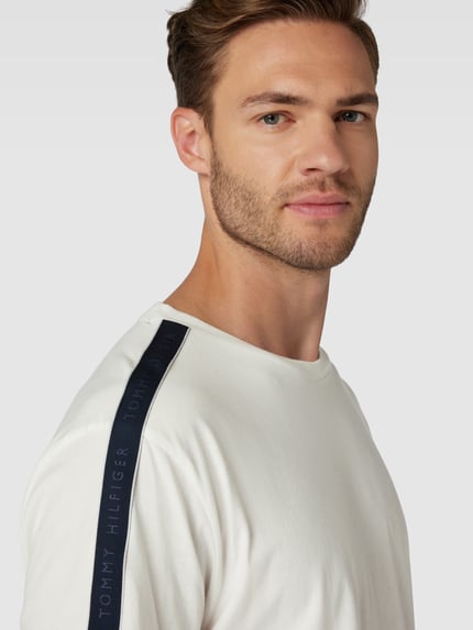 Tommy Hilfiger T-shirt met ronde hals Offwhite - 3