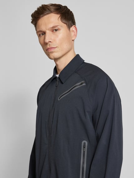 Under Armour Kurtka treningowa z zamkiem błyskawicznym dwustronnym model ‘Unstoppable’ Czarny 3