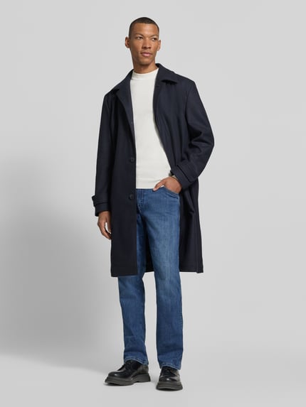 Wrangler Regular Fit Jeans mit Kontrastnähten Jeansblau 1