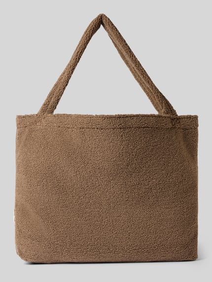 Studio Noos Torba typu mom bag z futerka model ‘Teddy’ Średniobrązowy 4