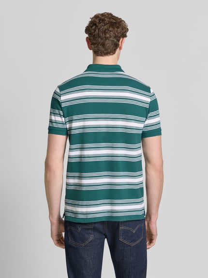 LERROS Regular Fit Poloshirt mit Label-Patch Gruen 5