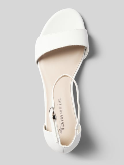 Tamaris High Heels mit Dornschließe Weiss 3