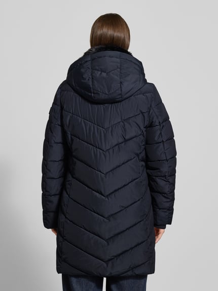 NAUTGÅRD Gewatteerde lange jas met Sorona® Aura-vulling
Donkerblauw - 5
