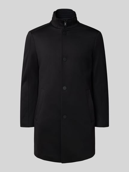 MCNEAL Regular Fit Parkamantel mit Stehkragen Black 2