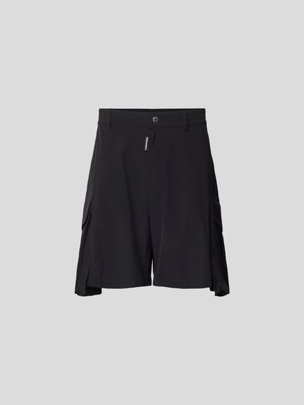 Dsquared2 Szorty cargo z detal z logo Czarny 2