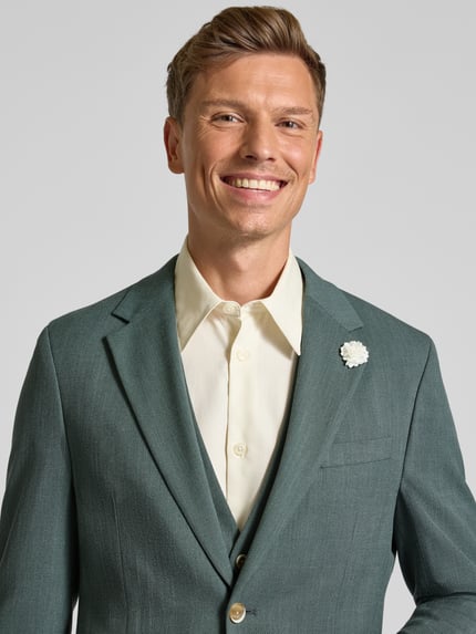 MCNEAL Sakko mit Strukturmuster Lind 3