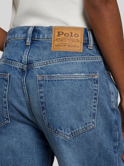 Polo Ralph Lauren Loose Fit Jeans aus reiner Baumwolle Jeansblau 3