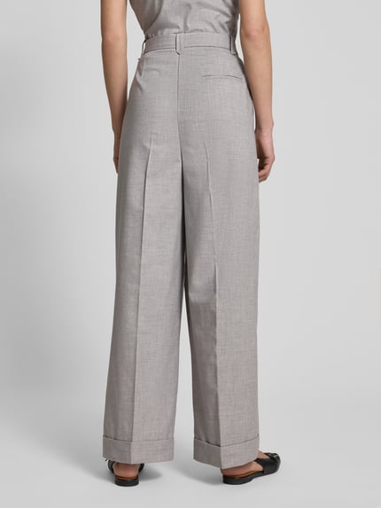 LeGer Stoffen broek met achterzak, model 'Jale' - LeGer Studio-collectie Lichtgrijs - 5