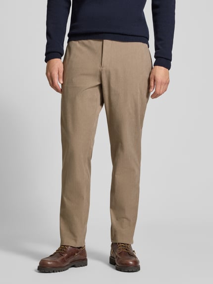 Antony Morato Regular Straight Fit Hose aus Feincord Modell 'CORA' Sand 4