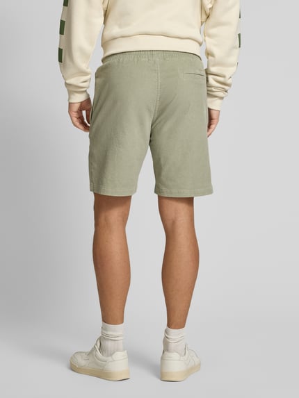 Mazine Regular fit korte broek van corduroy Lichtgroen - 5