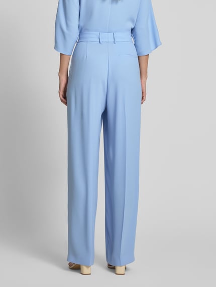 windsor. Straight Fit Anzughose mit Bügelfalten Hellblau 5