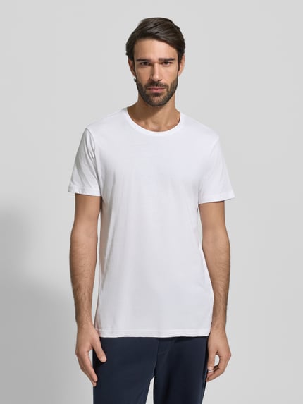 Christian Berg Men T-Shirt mit Rundhalsausschnitt im 2er-Pack Weiss 4