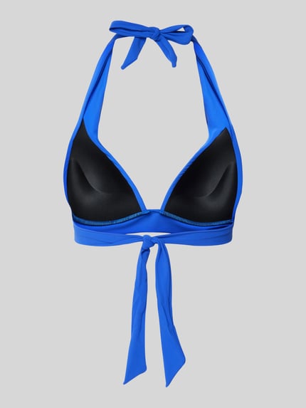 Banana Moon Bikini-Oberteil mit gelegten Falten und Push-Up-Effekt Modell 'MAHO SPRING' Royal 3