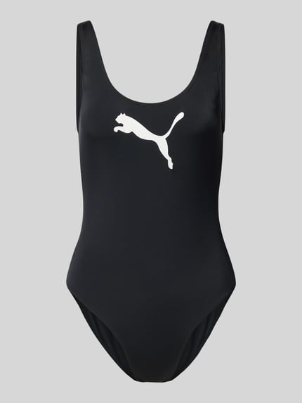 PUMA Badpak met logoprint Zwart - 1