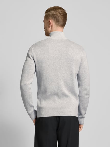 JACK & JONES Premium Schipperstrui met labeldetail, model 'BLAMILANO' Lichtgrijs - 5