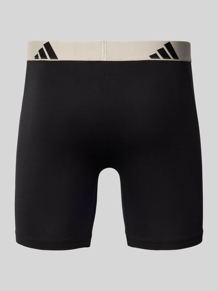 adidas Sportswear Obcisłe bokserki o kroju slim fit z wyhaftowanym logo Model 'Active' w Zestaw 3 szt. Czarny 3