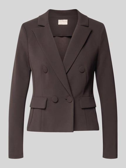 Slim Fit Blazer mit Reverskragen Shop The Look MANNEQUINE