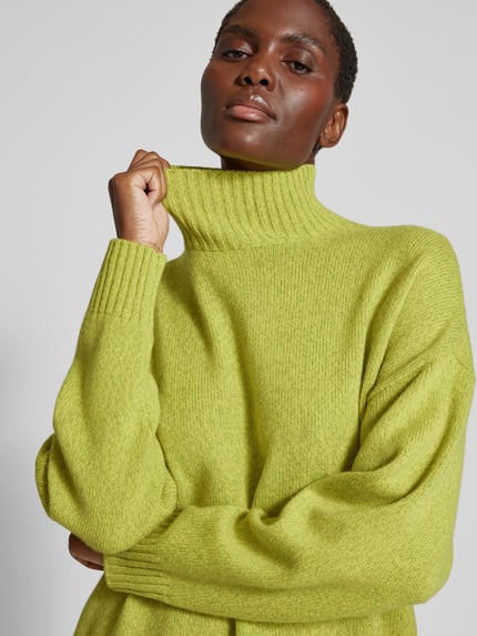 Victoria Beckham Pullover met opstaande kraag Geel - 3