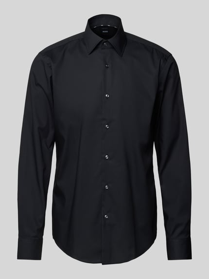 BOSS Regular Fit Businesshemd mit extra langem Arm Black 2