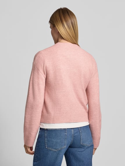 Christian Berg Woman Cardigan mit aufgesetzten Taschen Mauve 5