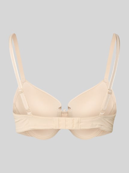 LASCANA Große Größen Bügel-BH mit Spaghettiträgern Modell 'PERFECT BASICS' Ecru 3