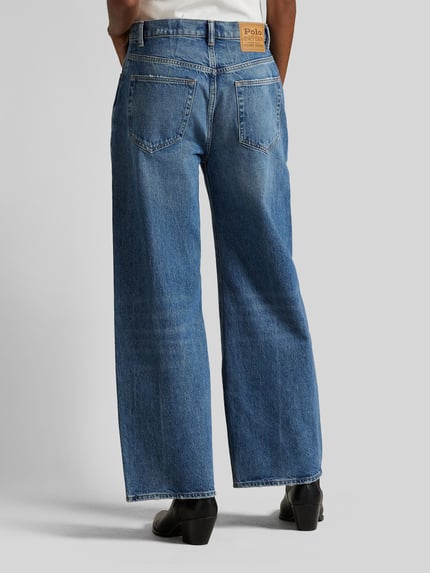 Polo Ralph Lauren Loose Fit Jeans aus reiner Baumwolle Jeansblau 5