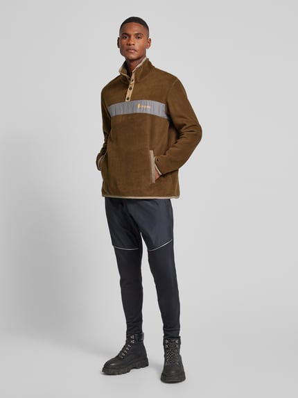 Cotopaxi Regular Fit Troyer mit kurzem Druckknopfverschluss Modell 'TECA' Oliv 1