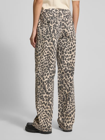 Cph Muse Wide leg jeans in 5-pocketmodel, model 'LEORA-JEANS' Zand - 5