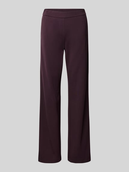 TONI Broek met paspelzakken aan de achterkant, model 'Jenny' Bordeaux - 2