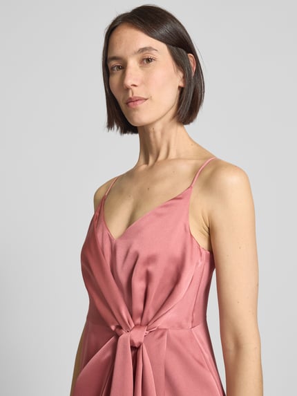 Jake*s Cocktail Cocktailkleid mit Knoten-Detail Rose Melange 3