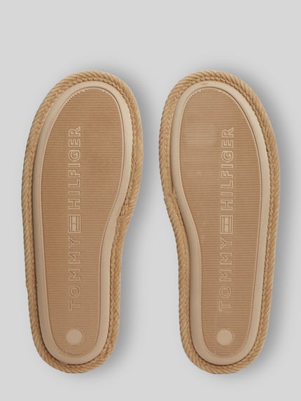 Tommy Hilfiger Hausschuh mit Logo-Detail Camel 3
