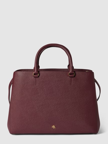 Lauren Ralph Lauren Satchel bag met labelapplicatie Bordeaux - 2