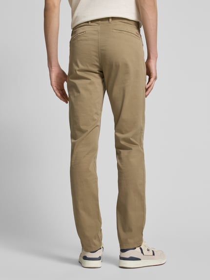 BOSS Orange Slim fit chino met Franse steekzakken Beige - 5
